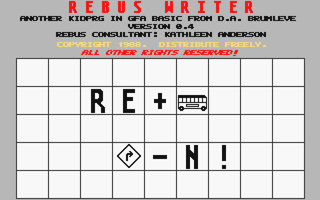 Rebus Writer